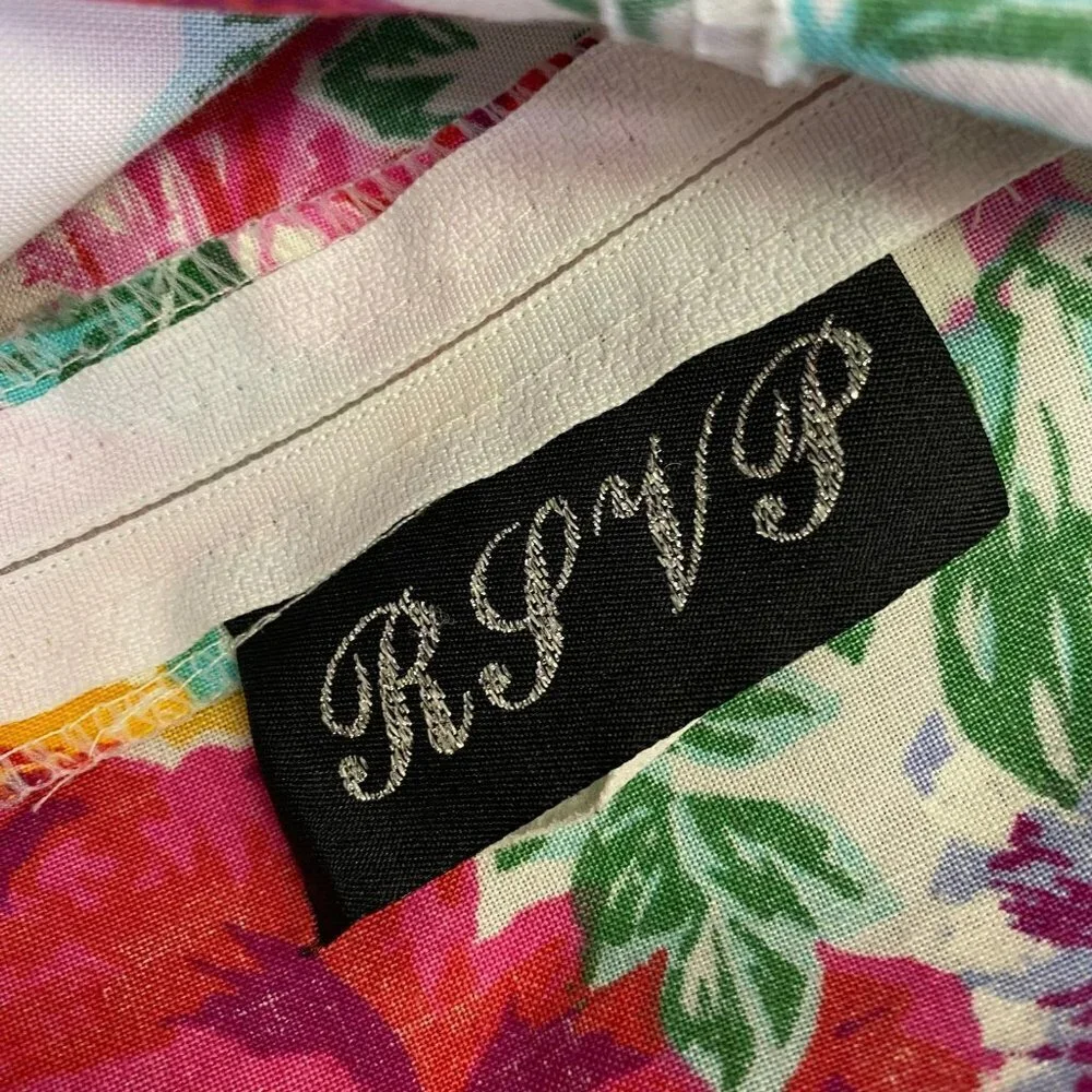 VTG RSVP Floral A-line Dress
